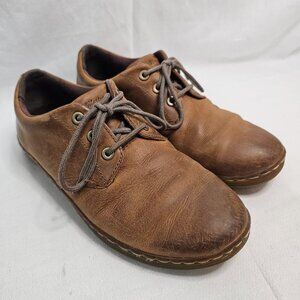 Doc Dr. Martens Paxton Brown Leather Lace Up Oxford Casual Shoes Men's Size 7